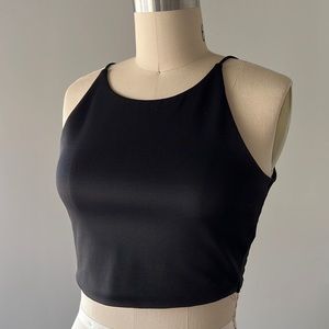 Zara High Neck Tank Top